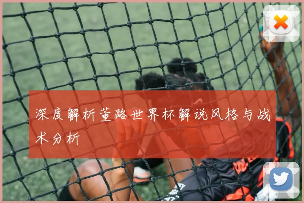 深度解析董路世界杯解说风格与战术分析